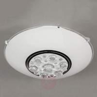 Noa LED ceiling light in white