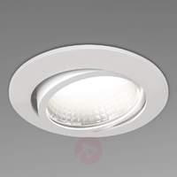 Now Round LED recessed downlight, white