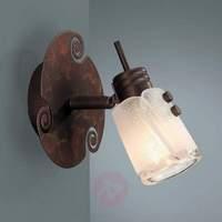 NORI rustic wall lamp