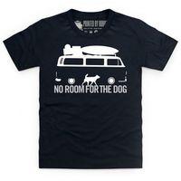no room for the dog kids t shirt