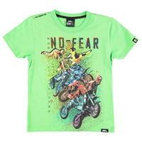 No Fear Moto Graphic Tshirt Junior Boys