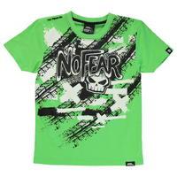 no fear moto graphic t shirt junior boys