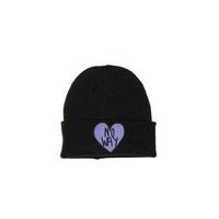 no way heart patch beanie