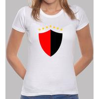 nob shirt with shield and stars - woman