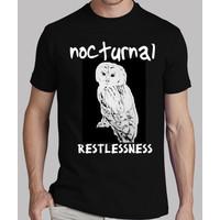 nocturnal, man, short sleeve, black, 