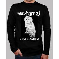 nocturnal, man, long sleeve, black