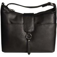 nova leathers syliva womens shoulder bag womens shoulder bag in black