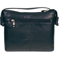 nova leathers edith womens messenger handbag womens shoulder bag in bl ...