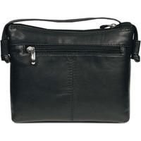 nova leathers edith womens messenger handbag womens shoulder bag in bl ...
