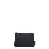 NO DIGGITY BLACK FAUX SUEDE PURSE