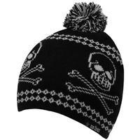 no fear skull winter hat junior boys