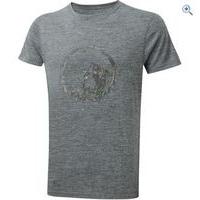North Ridge Men\'s ID Merino T-Shirt - Size: XS - Colour: PHANTOM