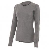 Noble Outfitters Ladies Hailey Long Sleeve Top, Heather Grey, X-Large