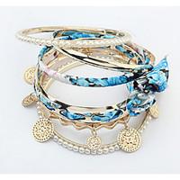 Noble Fashion In Europe And The United States Joker Multilayer Round Pearl Bracelet