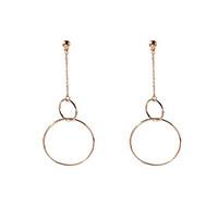 non stone round dangle earrings jewelry circular design dangling style ...