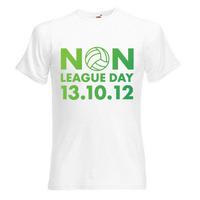 Non-League Day Official T-Shirt (White) - With Date