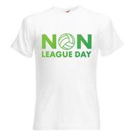 non league day official t shirt white