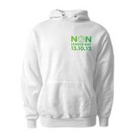 Non-League Day Logo Hoody (White) - With Date