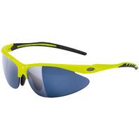 northwave team cycling sunglasses fluro yellow black one size