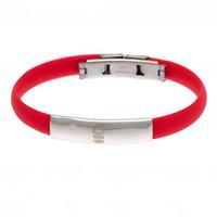 nottingham forest fc colour silicone bracelet