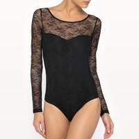 Non-Underwired Lace Body