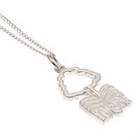 Nottingham Forest F.C. Sterling Silver Pendant &amp;amp; Chain