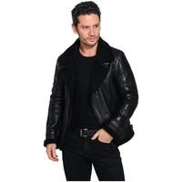 noir larmes jacket tom mens leather jacket in black