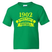 norwich city birth of football t shirt red kids