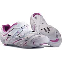 Northwave Women\'s Starlight 3S Road Shoes (White/Purple) Road Shoes