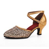 non customizable womens dance shoes sparkling glitter paillette sparkl ...