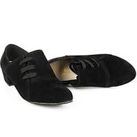 non customizable womens dance shoes modern suede low heel other