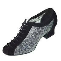 non customizable womens dance shoes latin swingsalsasamba satin leathe ...