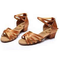 non customizable womens dance shoes latin satinleatherette customized  ...