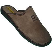 nordika 131 afelpadosuede mens slippers in brown