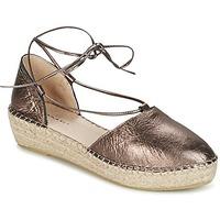 nome footwear terdiv womens espadrilles casual shoes in gold