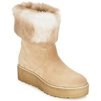 Nome Footwear MOVETTA women\'s Mid Boots in BEIGE