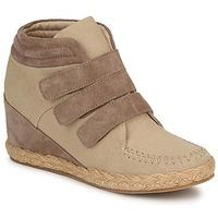 No Name SPLEEN STRAPS women\'s Shoes (High-top Trainers) in BEIGE