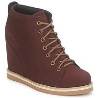 no name wish desert boots womens low boots in red