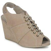 No Name DIVA OPEN TOE women\'s Low Boots in BEIGE