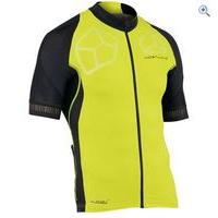 northwave galaxy ss jersey size m colour yellow black