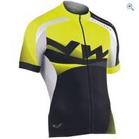 northwave extreme ss jersey size xl colour black yellow