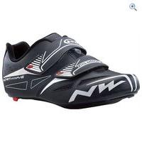 northwave jet evo road cycling shoes size 42 colour black