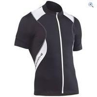northwave sonic ss cycling jersey size m colour black