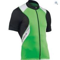 northwave sonic ss cycling jersey size m colour green