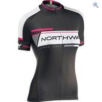 Northwave Logo Woman 2 Jersey SS - Size: L - Colour: Black - White