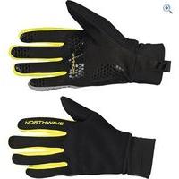 northwave power 2 grip palm gloves size xxl colour black fluo yell