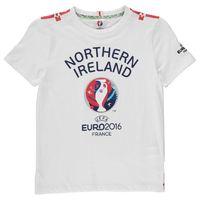 Northern Ireland UEFA Euro 2016 Graphic T-Shirt (White) - Kids