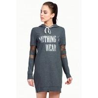 NOTHING AIRTEX HOODIE DRESS