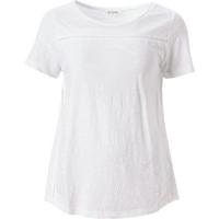 nomads boat neck t shirt white