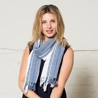 Nomads Handloom Scarf - Ivory